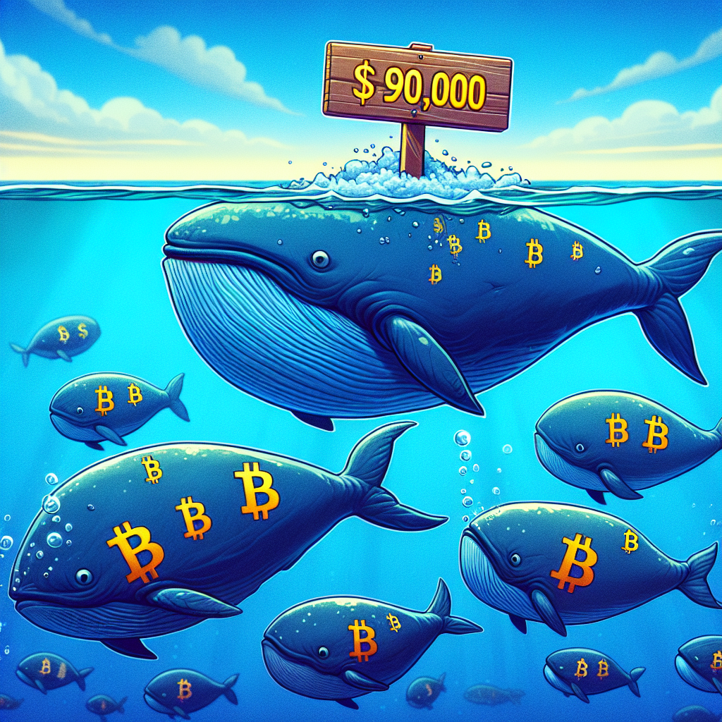 Bitcoin Whales Continue Accumulating Beyond $90,000