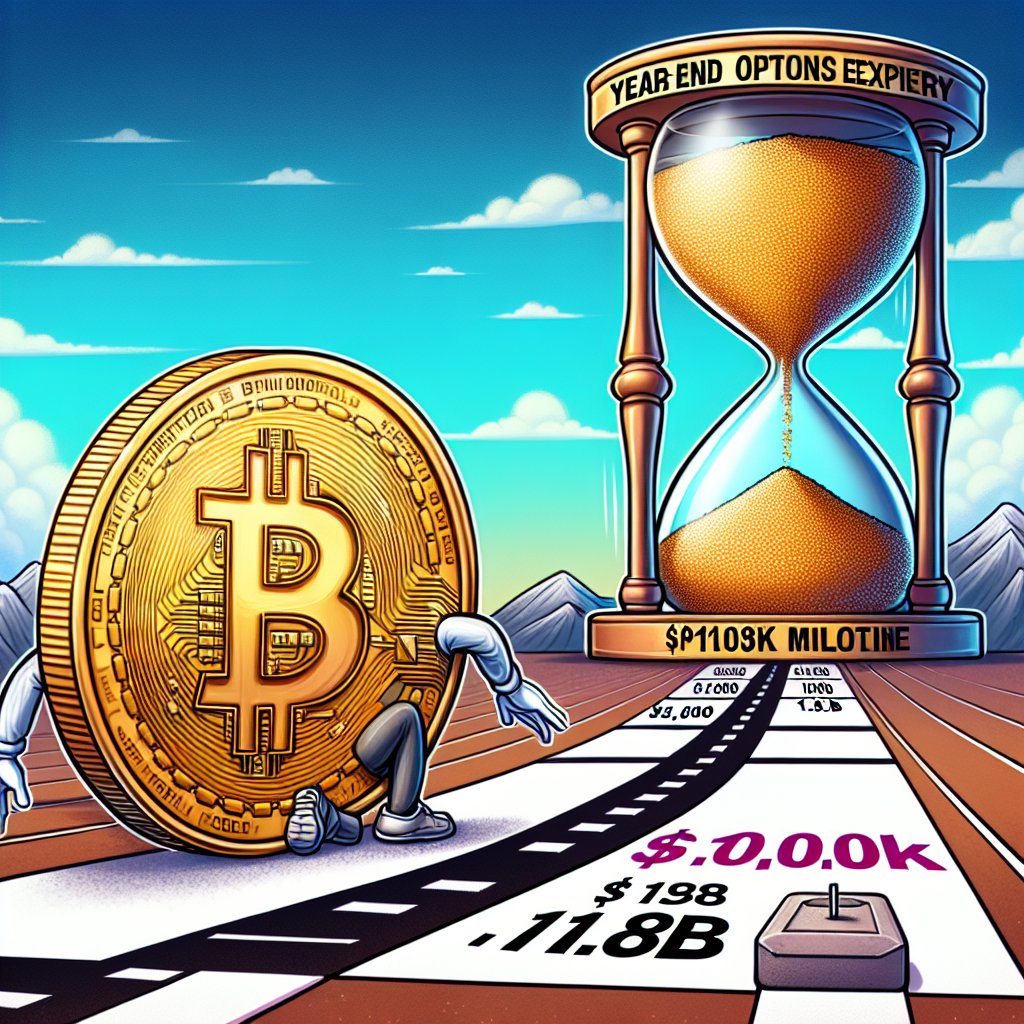 Bitcoin's $100K Milestone Hinges on $11.8B Year-End Options Expiry