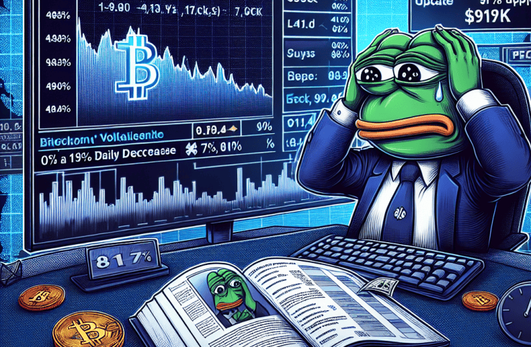 Bitcoin’s Volatility at $91K, PEPE Drops 7% Daily (Market Update)