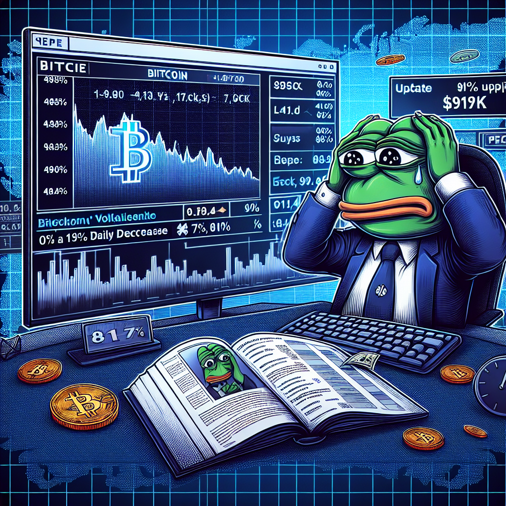 Bitcoin's Volatility at $91K, PEPE Drops 7% Daily (Market Update)