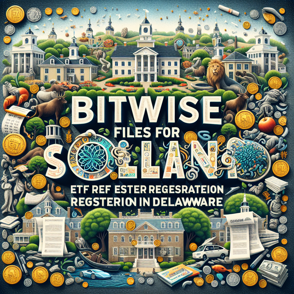 Bitwise Files for Solana ETF Registration in Delaware