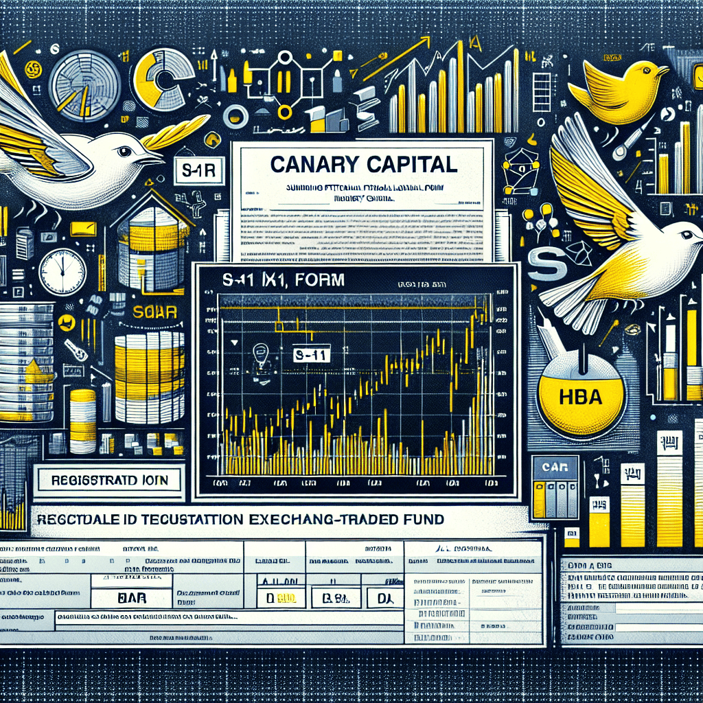 Canary Capital Submits S-1 for HBAR Exchange-Traded Fund