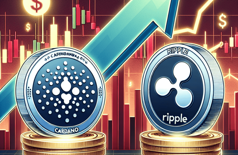 Cardano and Ripple Defy Market Trends with Significant Price Increases