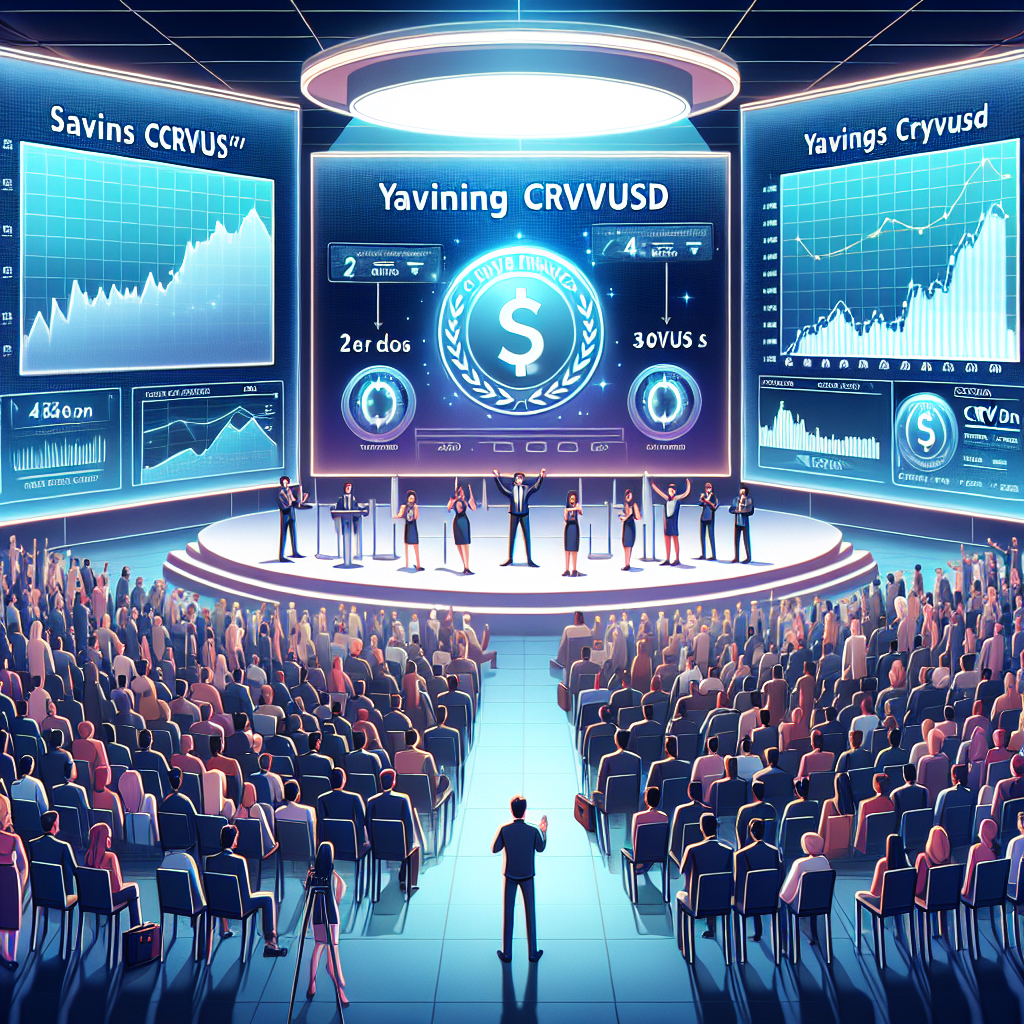 Curve Finance Introduces 'Savings crvUSD' Yield-Generating Stablecoin