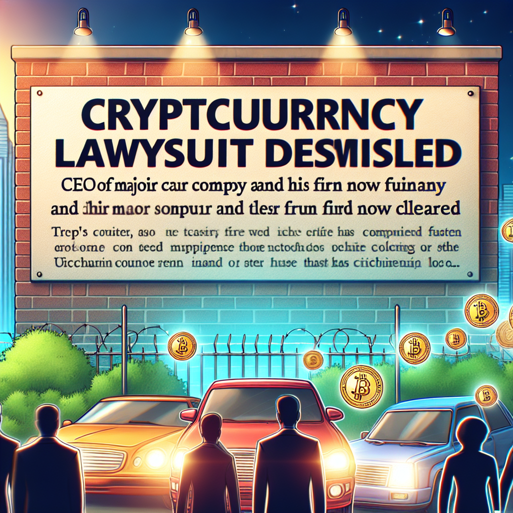 Dogecoin Lawsuit Dropped: Elon Musk and Tesla Exonerated