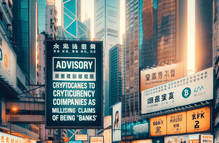 Hong Kong Cautions Crypto Firms Against Misleading ‘Bank’ Claims