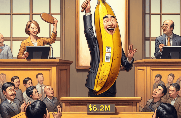 Justin Sun’s $6.2M Banana Auction Win Highlights Art’s Subjectivity and Edibility