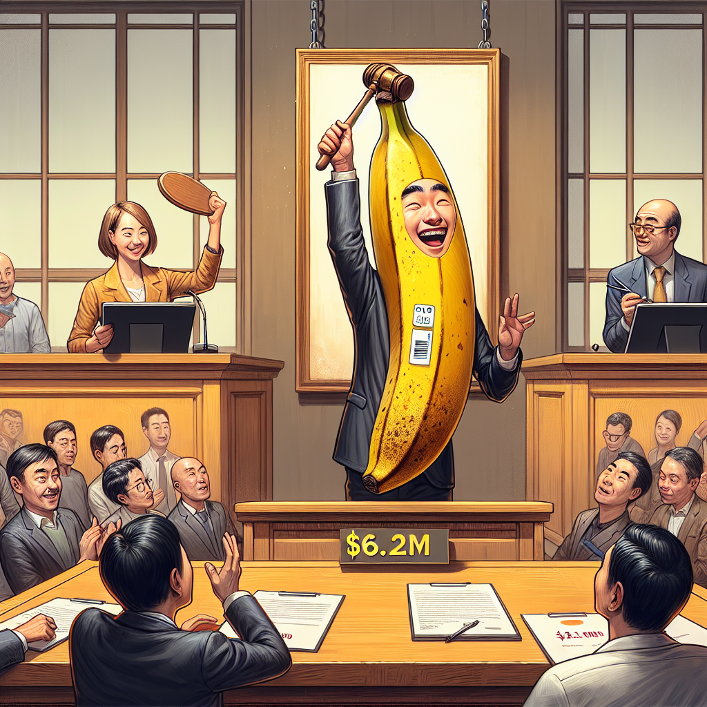 Justin Sun's $6.2M Banana Auction Win Highlights Art's Subjectivity and Edibility