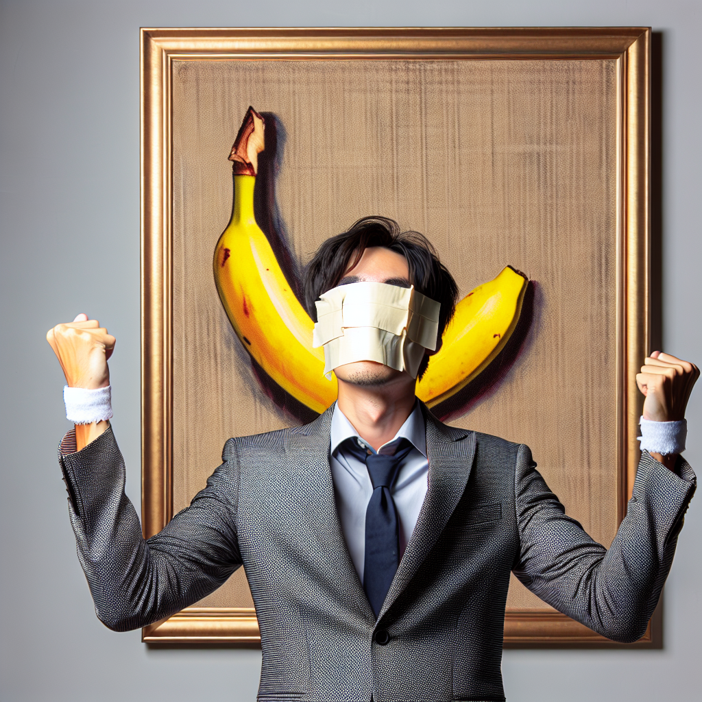 Justin Sun's $6.2M Banana Auction Win Highlights Art's Subjectivity and Edibility