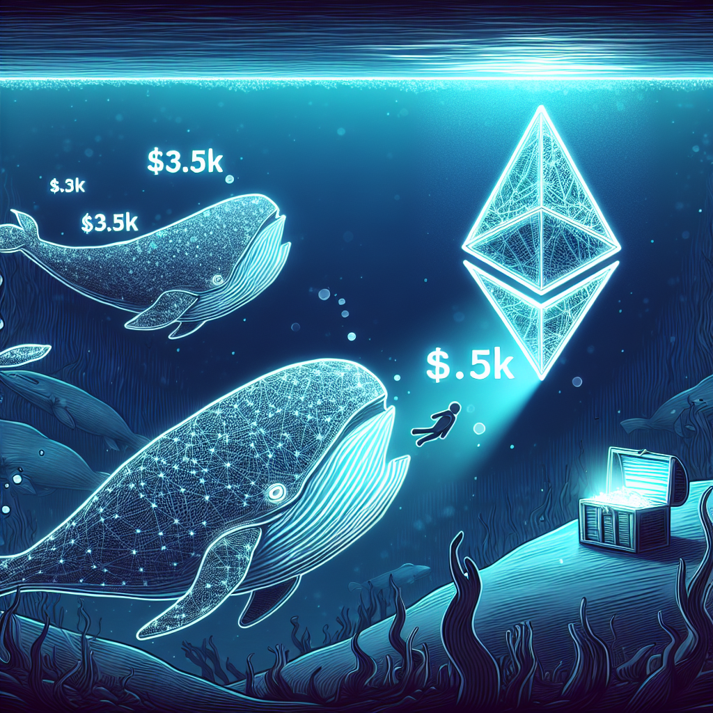 New Ethereum Whales Emerge: Can Their Accumulation Propel ETH Beyond $3.5K?