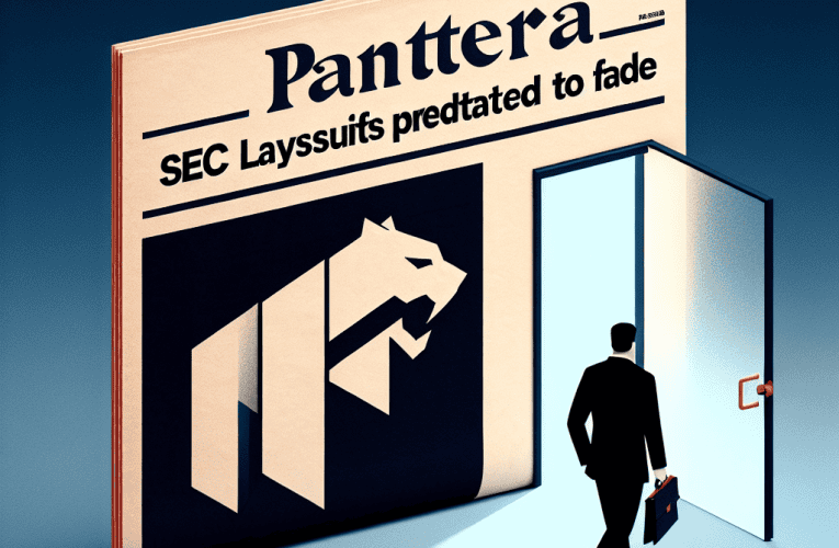 Pantera Predicts SEC Lawsuits to Fade After Gensler’s Departure