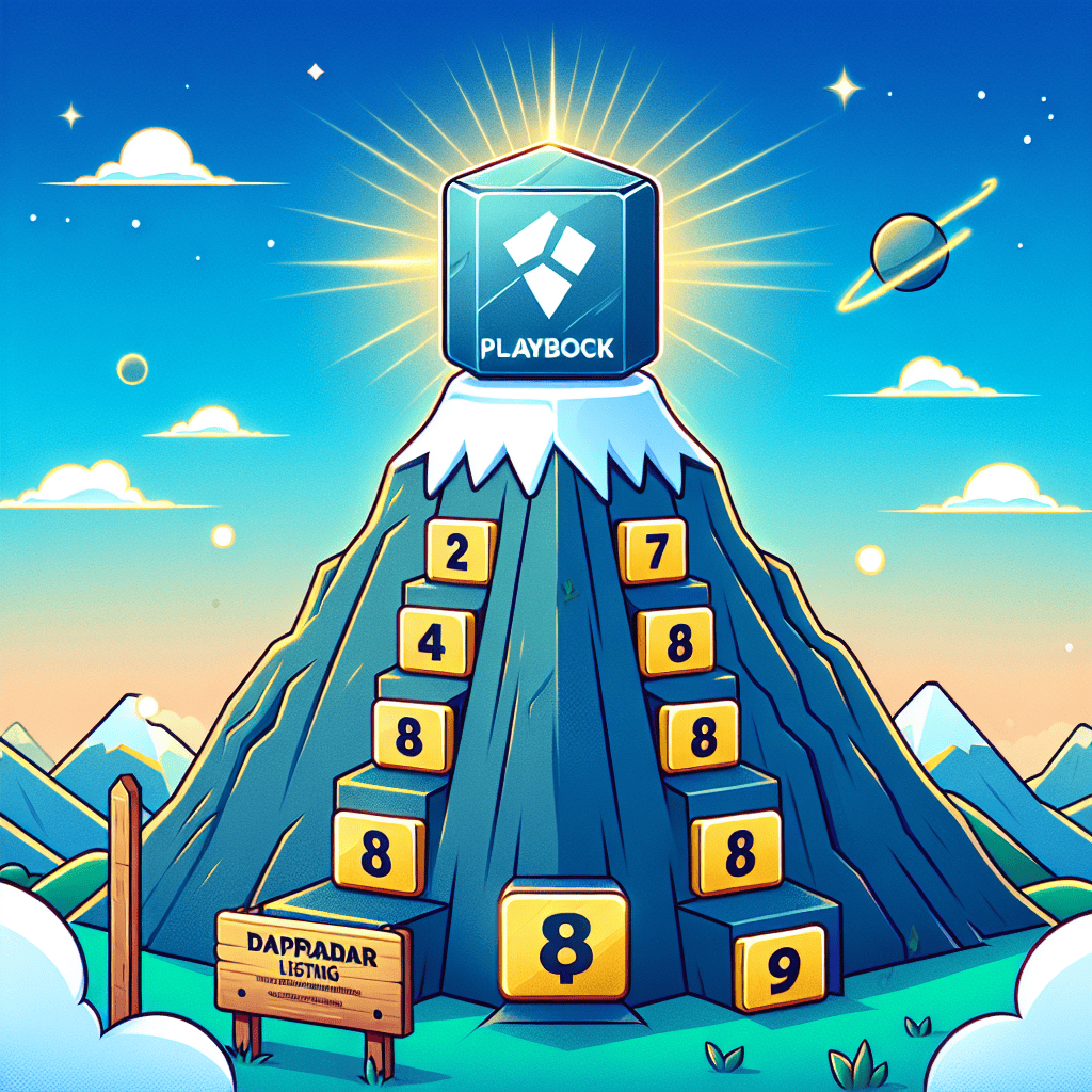 PlayBlock Climbs to 8 Worldwide in Blockchain Transactions and Revenue After DappRadar Listing