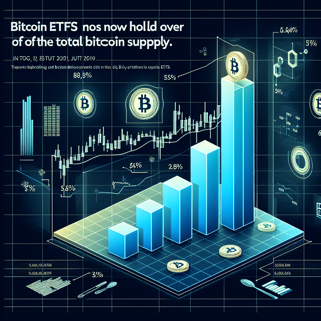 Spot Bitcoin ETFs Now Hold Over 5% of Total BTC Supply, Reports CryptoQuant Analyst