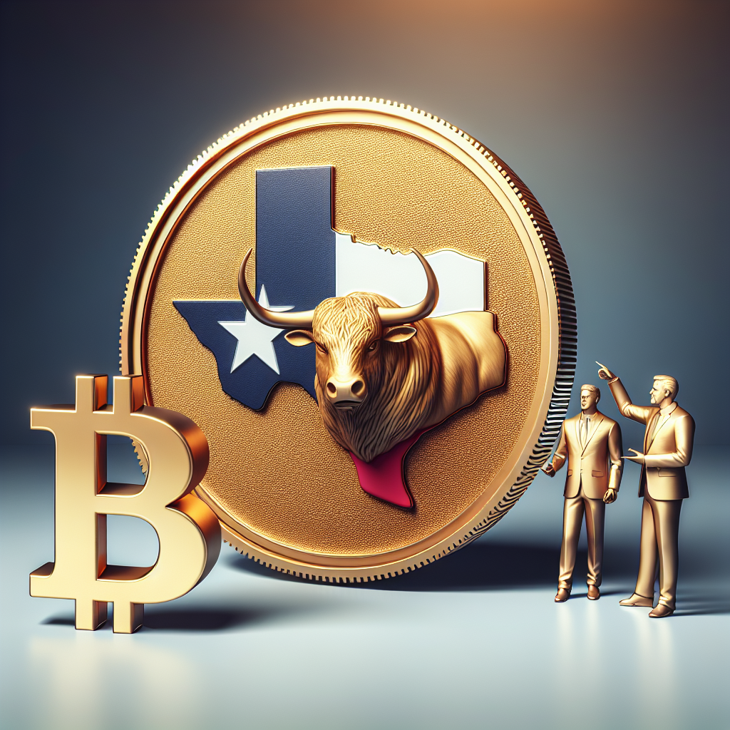 Texas Introduces Gold-Backed Coin to Boost Bitcoin Adoption, Claims Lawmaker