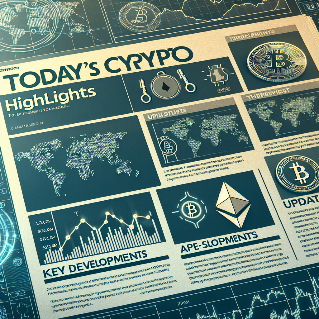 Today's Crypto Highlights: Key Developments and Updates