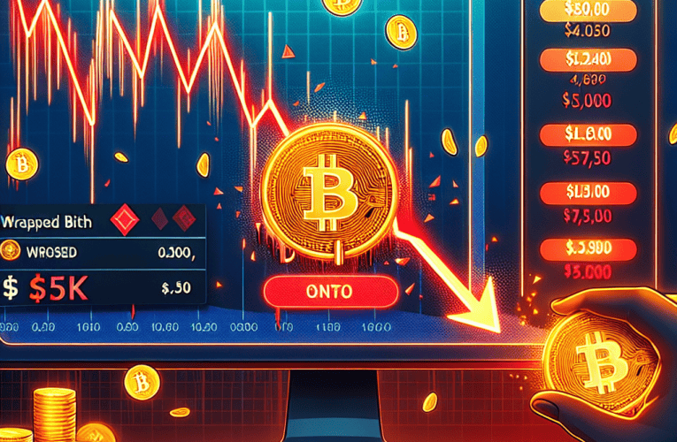 Wrapped Bitcoin Experiences Flash Crash to $5K on Binance Exchange