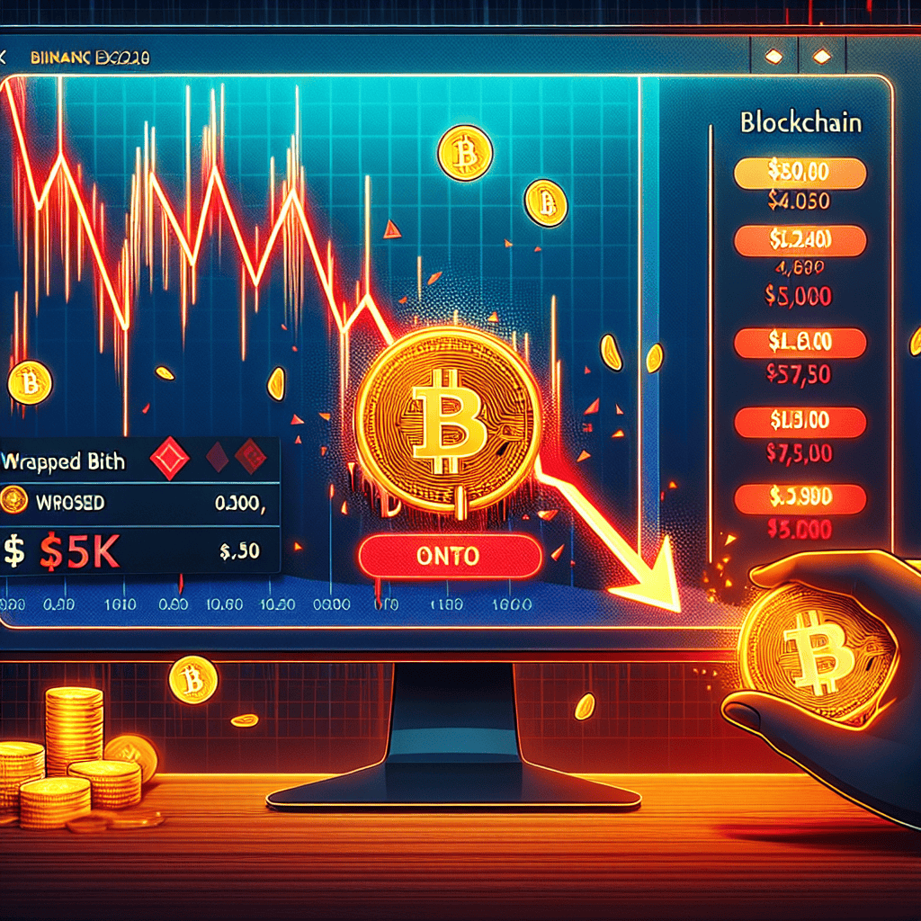 Wrapped Bitcoin Experiences Flash Crash to $5K on Binance Exchange